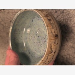 Rund skl i lkker glasur nr 1