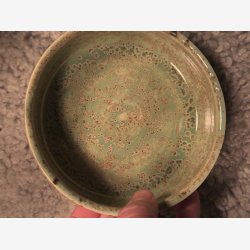 Rund skl i lkker glasur nr 2