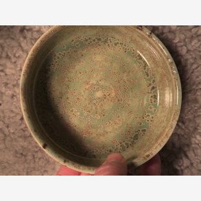 Rund skl i lkker glasur nr 2