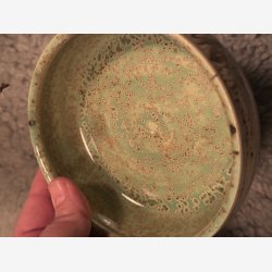 Rund skl i lkker glasur nr 2