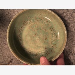 Rund skl i lkker glasur nr 3