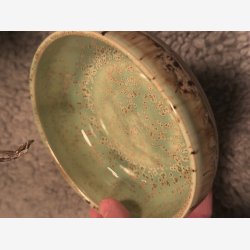 Rund skl i lkker glasur nr 3