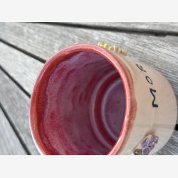 Krus til mor - med blomster dekorationer