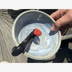 Snold skl med sjov pibe