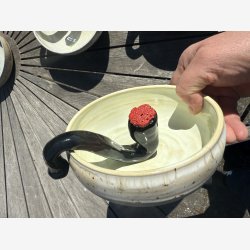 Snold skl med sjov pibe