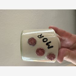 Krus til mor - med blomster tema dekorationer