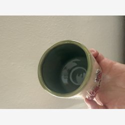 Krus til mor - med blomster tema dekorationer