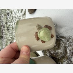 Krus u/hank - med skildpadde